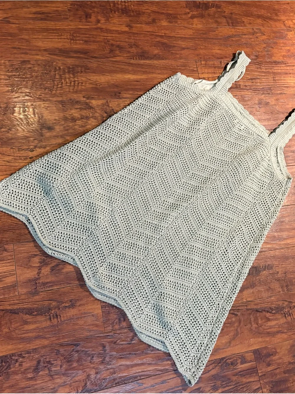 NWT a new day women’s size XXL sleeveless crochet tank top dress